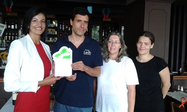 Entrega do Prémio Prata de Higiene e Segurança Alimentar – Restaurante Porta do Lado