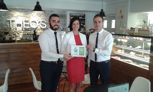 Entrega do Prémio de Segurança e Saúde no Trabalho – Theo’s Bazar Café